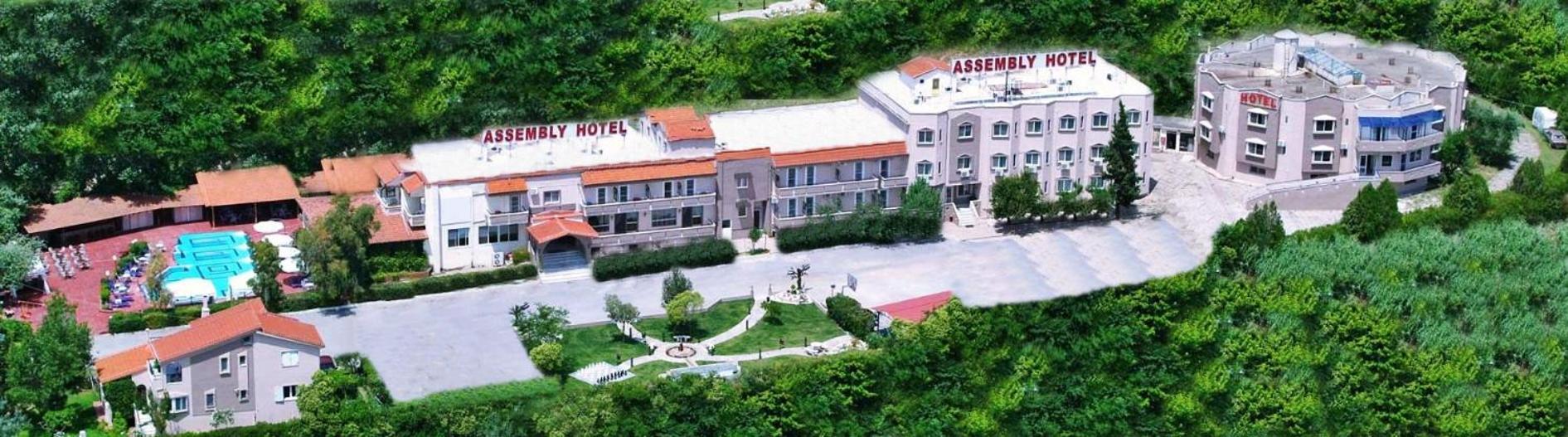 Assembly Hotel Anchialos Bagian luar foto